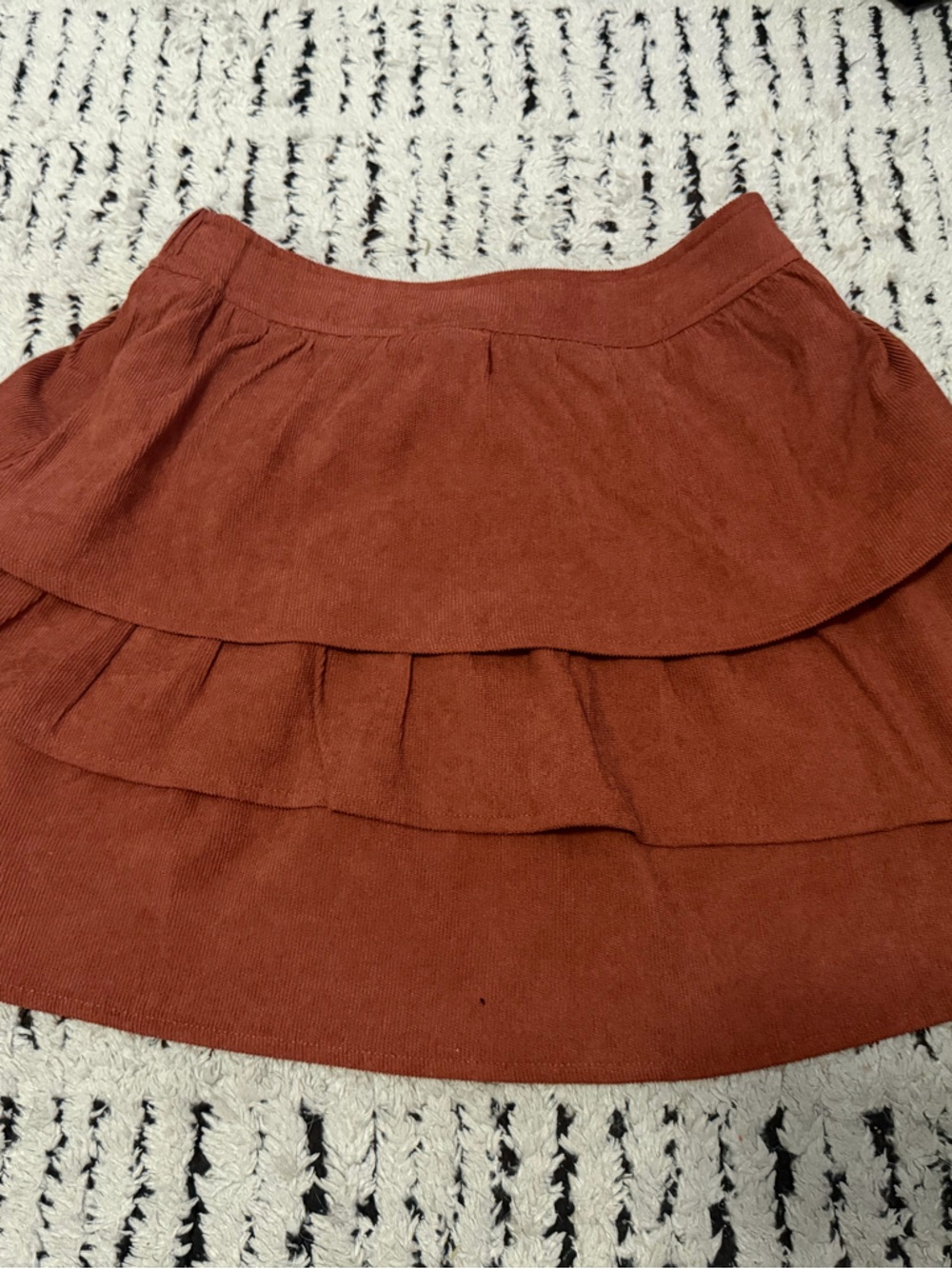 Tiered Mini Skirt